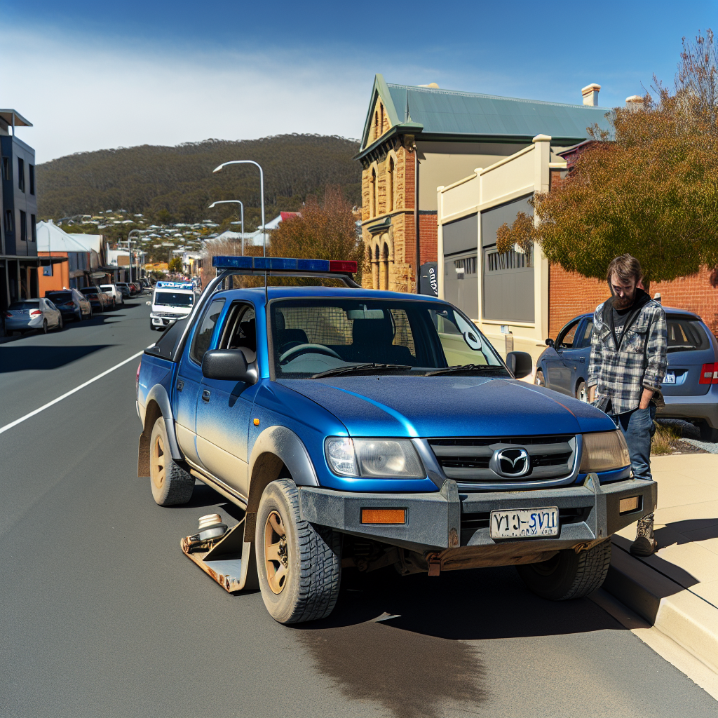 Ute clamped after Scottsdale ‘burnout’
