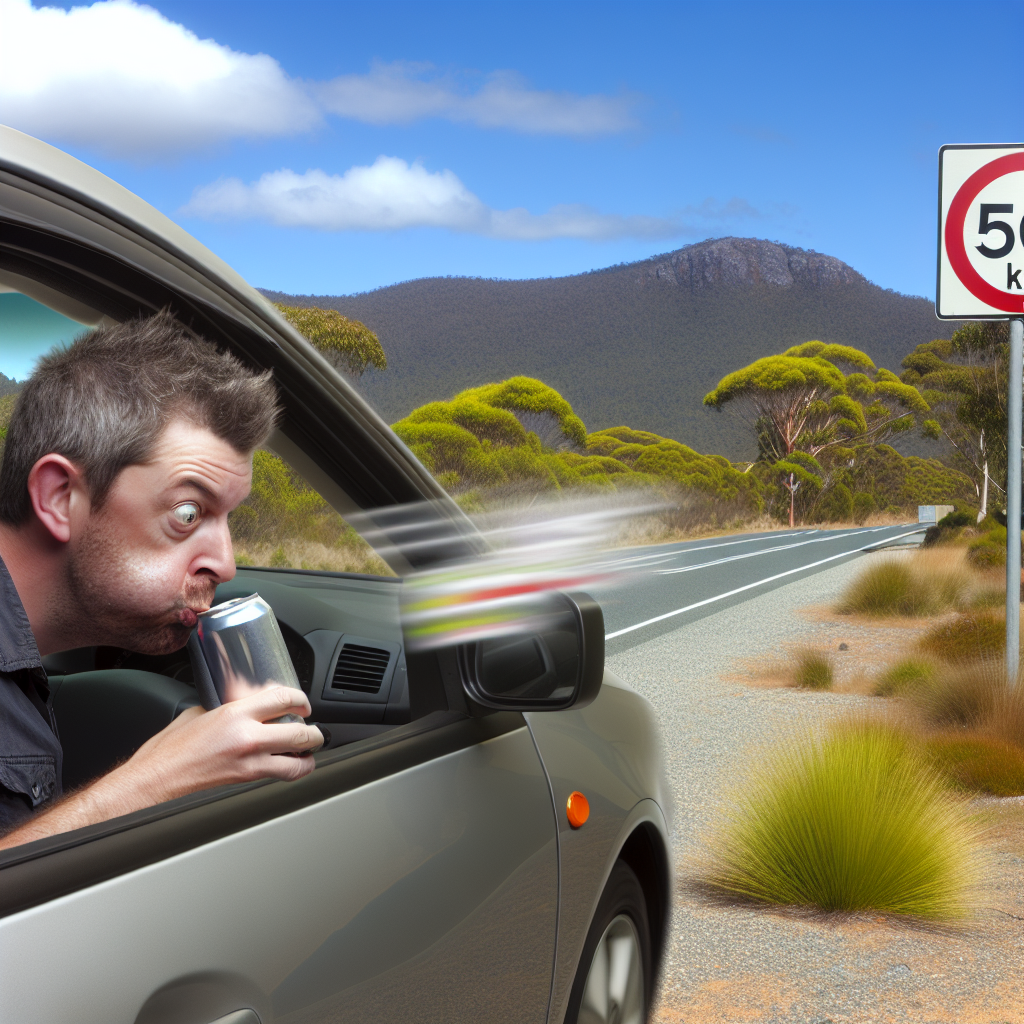 Man charged with traffic offences in southern Tasmania